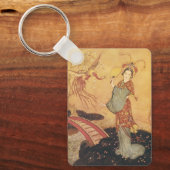 Fairy Tale Princess Badoura, Edmund Dulac Sleutelhanger (Voorkant)