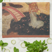  Fairy Tale Princess Badoura, Edmund Dulac Theedoek (Gevouwen)