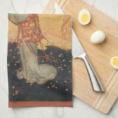  Fairy Tale Princess Badoura, Edmund Dulac Theedoek (Quarter Fold)