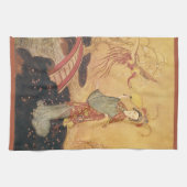  Fairy Tale Princess Badoura, Edmund Dulac Theedoek (Horizontaal)