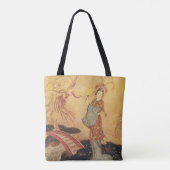 Fairy Tale Princess Badoura, Edmund Dulac Tote Bag (Achterkant)