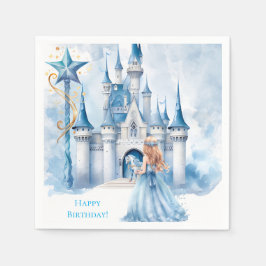 Fairy Tale Princess Castle Girl Birthday Party Servet