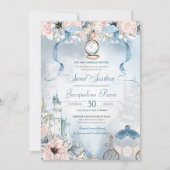 Fairy Tale Princess Cinderella Sweet 16 Birthday Kaart (Voorkant)