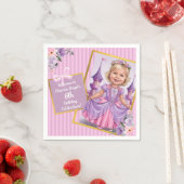 Fairy Tale Princess Keepsake - Lila en roze Servet (Insitu)