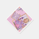 Fairy Tale Princess Keepsake - Lila en roze Servet (Hoek)