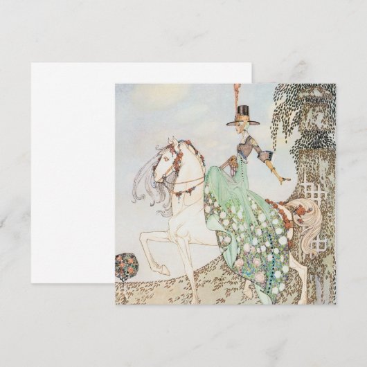  Fairy Tale, Princess Minette, Kay Nielsen (Voorkant / Achterkant)