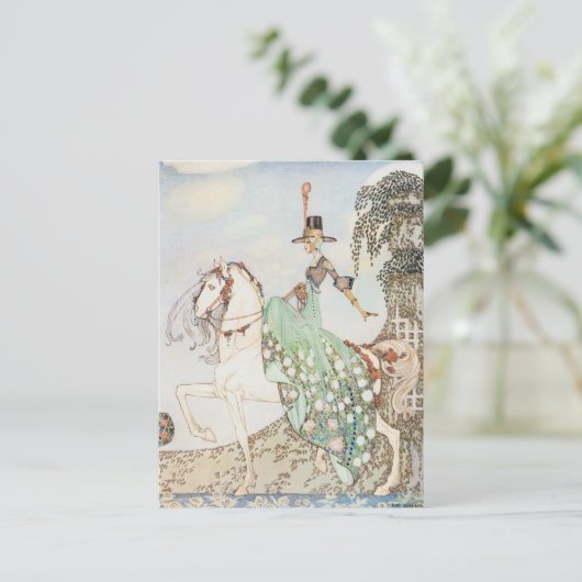  Fairy Tale, Princess Minette, Kay Nielsen Briefkaart (Staand voorkant)