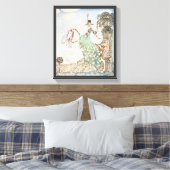 Fairy Tale, Princess Minette, Kay Nielsen Canvas Afdruk (Insitu (Slaapkamer))