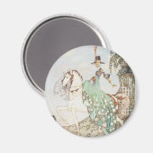  Fairy Tale, Princess Minette, Kay Nielsen Magneet (Voorkant / Achterkant)