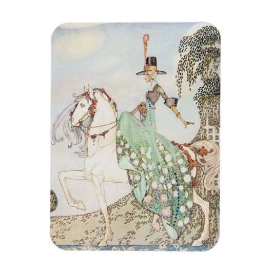  Fairy Tale, Princess Minette, Kay Nielsen Magneet (Verticaal)