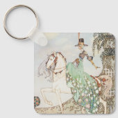  Fairy Tale, Princess Minette, Kay Nielsen Sleutelhanger (Voorkant)