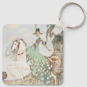  Fairy Tale, Princess Minette, Kay Nielsen Sleutelhanger (Achterkant)