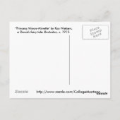 Fairy Tale Princess Riding naar het Briefkaart van (Achterkant)