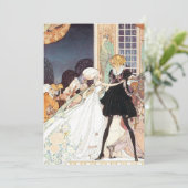 Fairy Tale Princess Wedding Save the Date (Staand voorkant)
