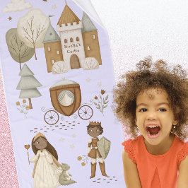 Fairy Tale prinses handdoek set met naam