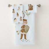 Fairy Tale prinses handdoek set met naam (Insitu)