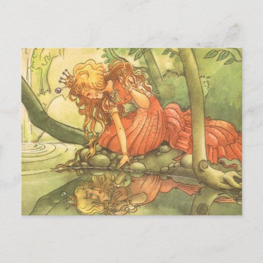  Fairy Tale, prinsprinsesprinses van Pond Briefkaart (Voorkant)