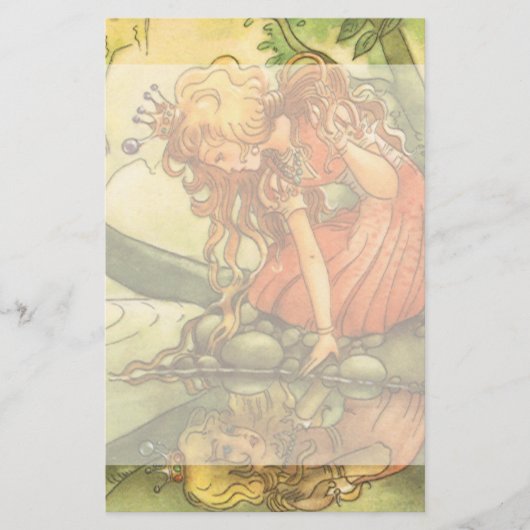  Fairy Tale, prinsprinsesprinses van Pond Briefpapier (Voorkant)