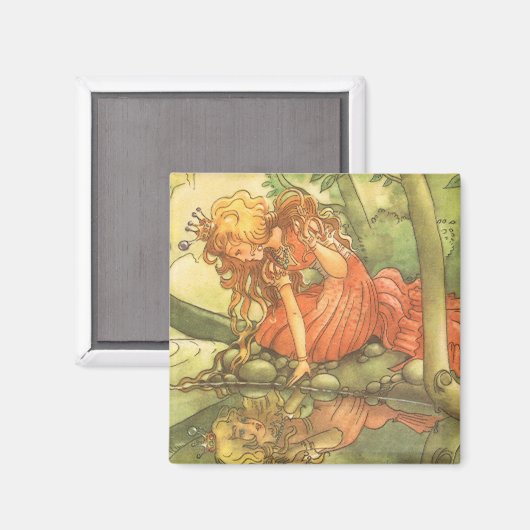  Fairy Tale, prinsprinsesprinses van Pond Magneet (Voorkant / Achterkant)