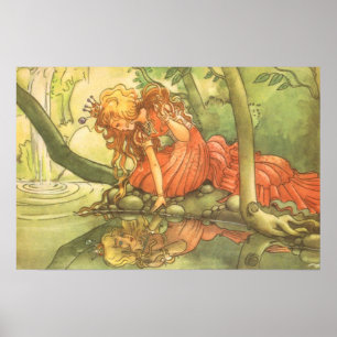  Fairy Tale, prinsprinsesprinses van Pond Poster