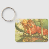  Fairy Tale, prinsprinsesprinses van Pond Sleutelhanger (Achterkant)