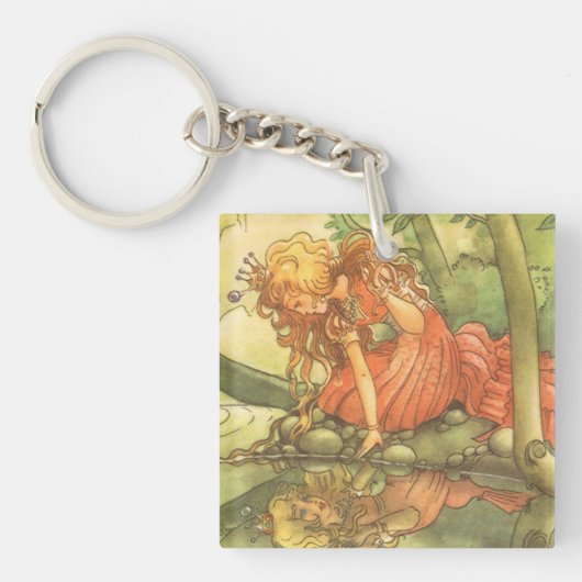 Fairy Tale, prinsprinsesprinses van Pond Sleutelhanger (Voorkant)