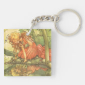  Fairy Tale, prinsprinsesprinses van Pond Sleutelhanger (Achterkant)