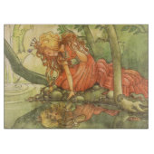 Fairy Tale, prinsprinsesprinses van Pond Snijplank (Voorkant)