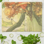  Fairy Tale, prinsprinsesprinses van Pond Theedoek (Gevouwen)