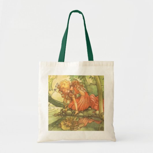  Fairy Tale, prinsprinsesprinses van Pond Tote Bag (Voorkant)