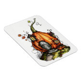 Fairy Tale Pumpkin House Magneet (Rechterzijde)