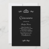Fairy Tale Quinceanera uitnodiging (Voorkant)