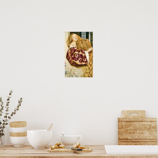 Fairy Tale Rapunzel Fine Art-afdrukken Poster (Keuken)