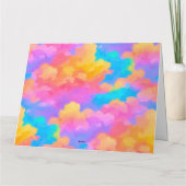 Fairy Tale Skies Kaart (Achterkant)