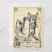 Fairy Tale Storybook Huwelijksuitnodigingen Kaart (Voorkant)