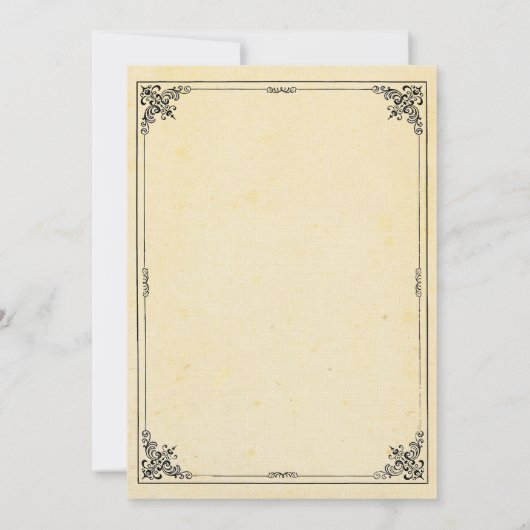 Fairy Tale Storybook Weddenschap Bespaar op datumk Save The Date (Achterkant)