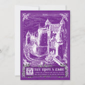 Fairy Tale Storybook Wedding Invitations Kaart (Voorkant)