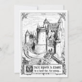 Fairy Tale Storybook Wedding Invitations Kaart (Voorkant)
