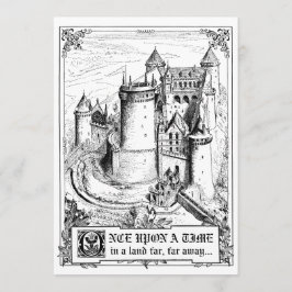 Fairy Tale Storybook Wedding Invitations Kaart