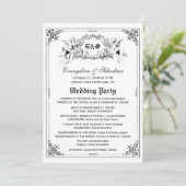 Fairy Tale Storybook Wedding Programma's (Staand voorkant)