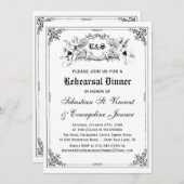 Fairy Tale Storybook Wedding Rehearsal Dinner Kaart (Voorkant / Achterkant)