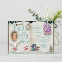 Fairy Tale thema Alice in Wonderland Fotospiegel