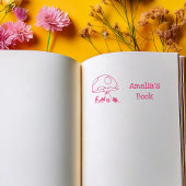 Fairy Tale Toadstool House Dit boek behoort tot Se Rubberstempel