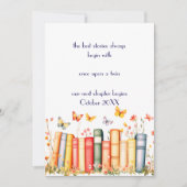 Fairy Tale Twin zwangerschapsaankondiging Kaart (Voorkant)