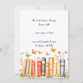 Fairy Tale Twin zwangerschapsaankondiging Kaart