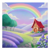 Fairy Tale Under the Rainbow Perfect Poster (Voorkant)