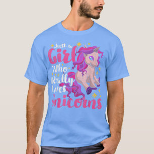 Fairy Tale Unicorn Lover Girls Vrouwen Magische An T-shirt