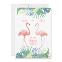 Fairy Tale voor twee flamingo tropische ventilator