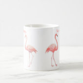 Fairy Tale voor twee flamingo tropische ventilator Koffiemok (Center)