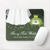 Fairy Tale Wedding Bride & Frog Prince Muismat (Met muis)